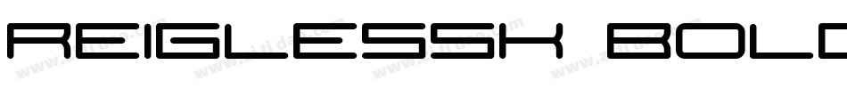 ReigleSSK Bold字体转换